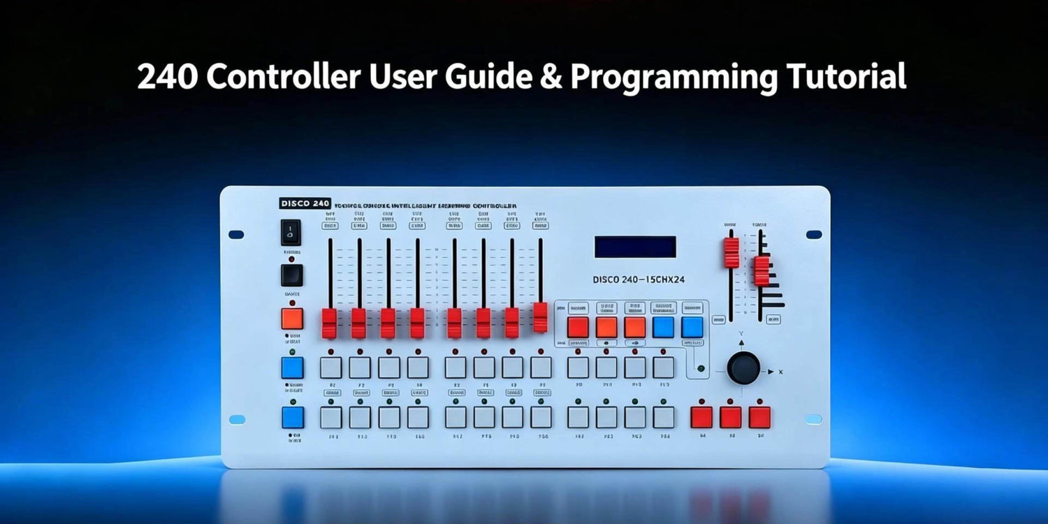 How to Program and Delete Chase Programs on the Betopper DMX Console 240 (Step-by-Step Guide)