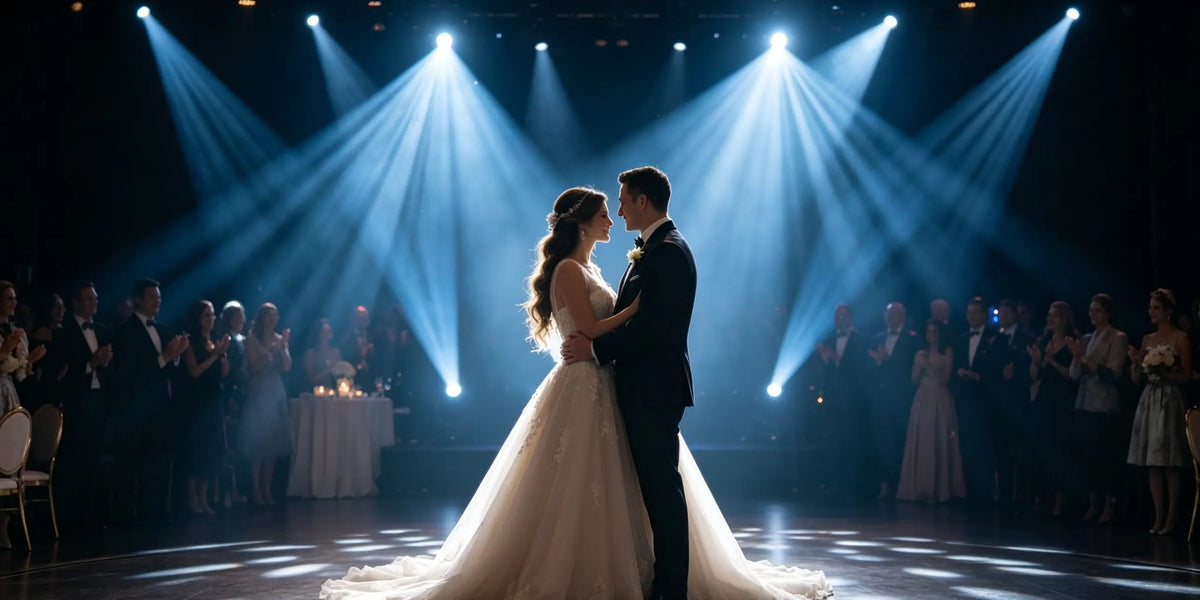 Wedding DJ Lighting Setup Guide: How to Create a Professional Wedding Reception Atmosphere