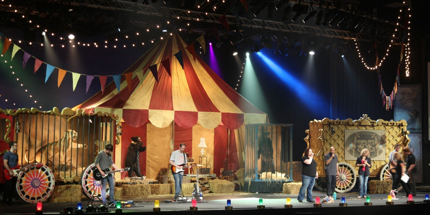 Carnival Lighting - Stage Setup