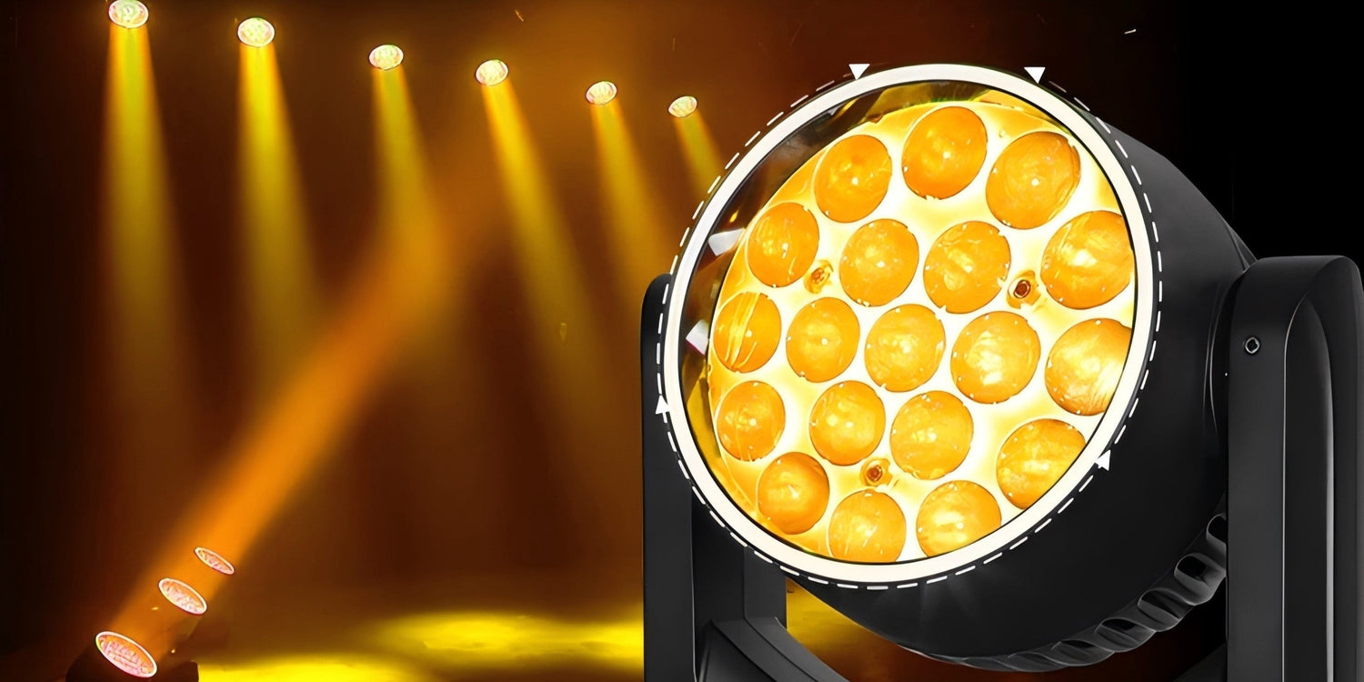 Betopper LM1915R: RGBW Wash Lighting with Halo Ring Control