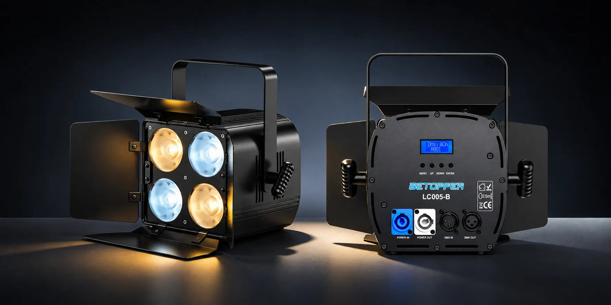 Betopper Launches LC005-B COB LED PAR Light with High CRI and 5000lm Output