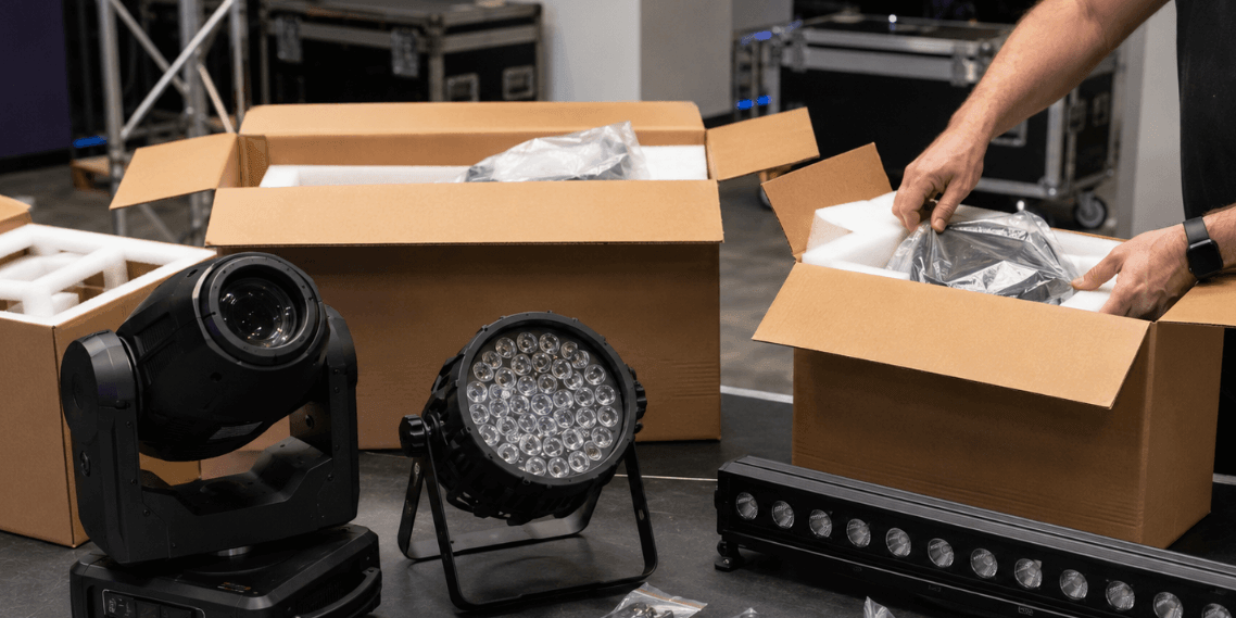 How to Check New Stage Lights After Delivery: A Practical Receiving Guide