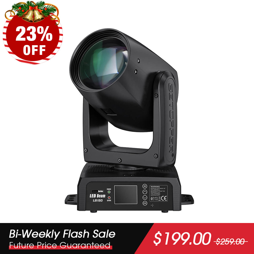 <tc>Betopper</tc> Projecteur de scène à LED à tête mobile LB150 150 W