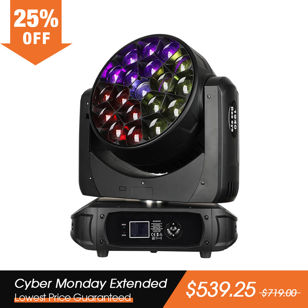 Betopper LM1940 19x40W cabezal en movimiento con mapeo de píxeles