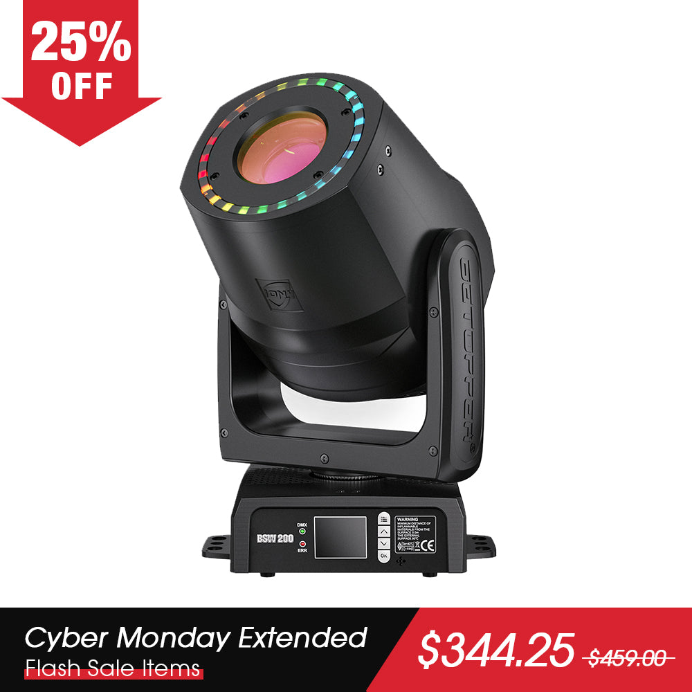 Betopper BSW200 200w Spot Beam Wash Hybrid Moving Head Light