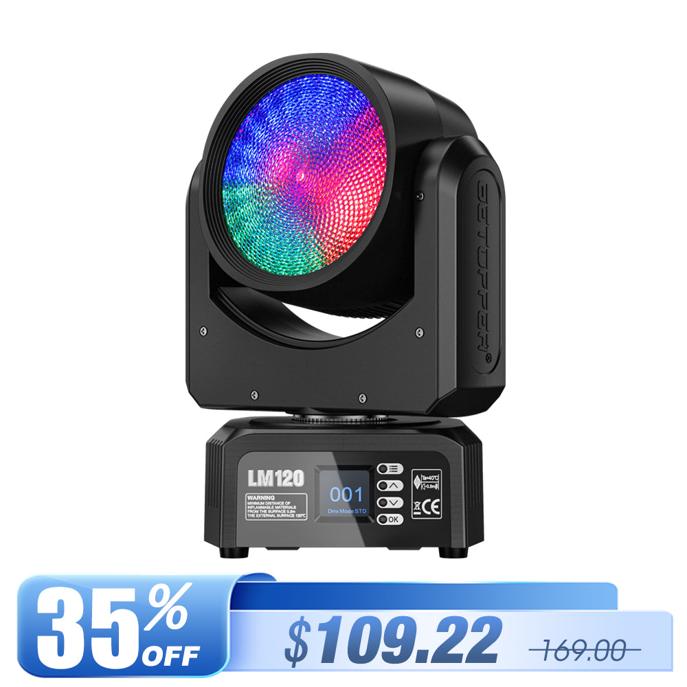 Betopper LM120 Demon's Eye 120w Moving Head DJ Licht