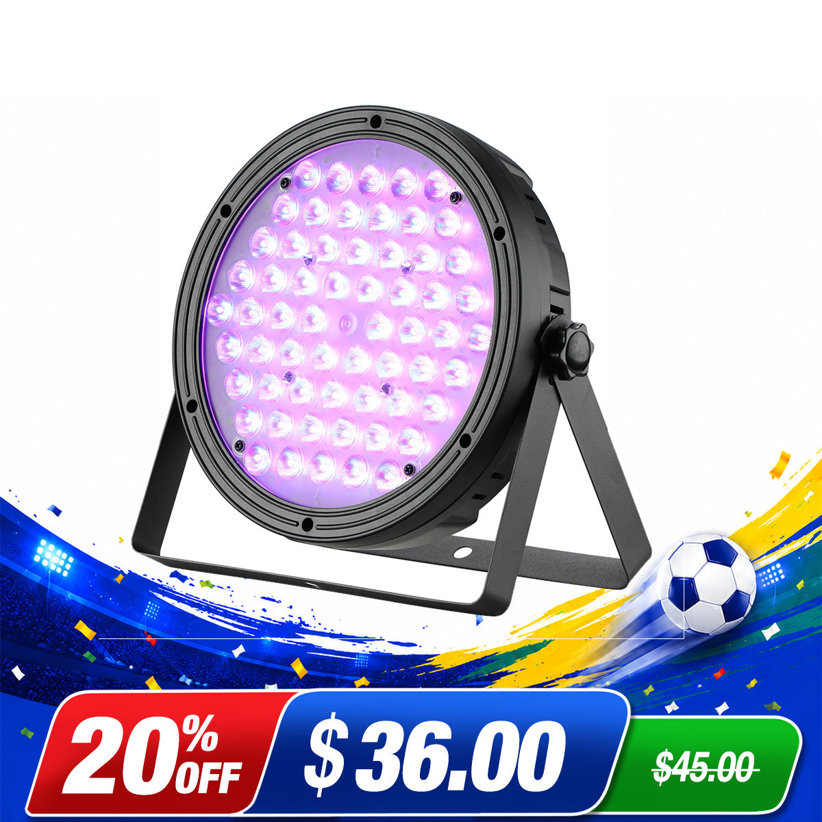 Betopper LPC120 60x2W RGBW 3500LM PAR Light