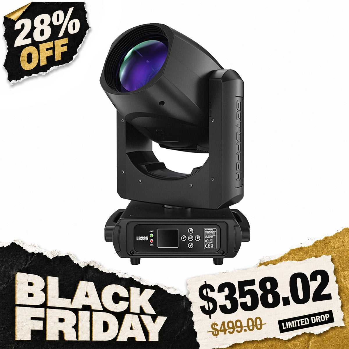 <tc>Betopper</tc> LB295 295w Pro Moving Head Beam Light