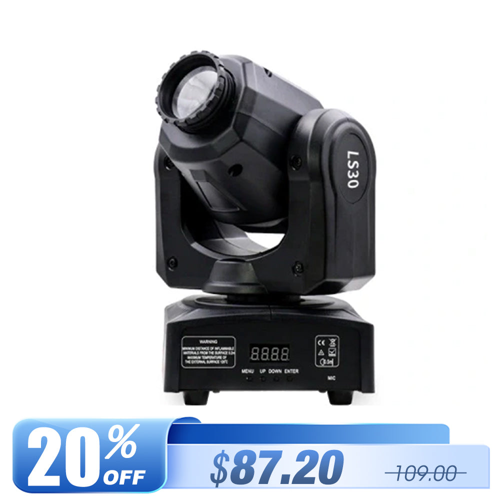 <tc>Betopper</tc> Projecteur de scène à tête mobile LED LS30 30 W