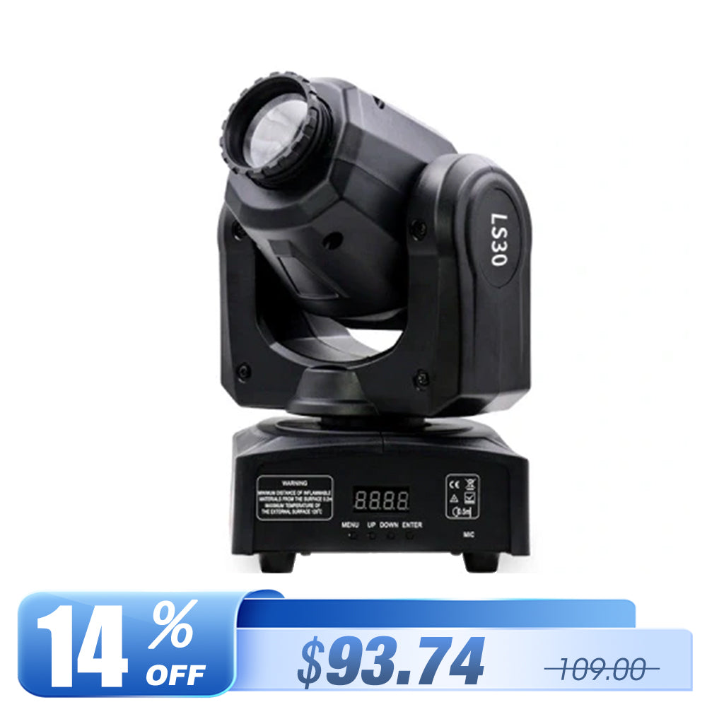 <tc>Betopper</tc> Projecteur de scène à tête mobile LED LS30 30 W