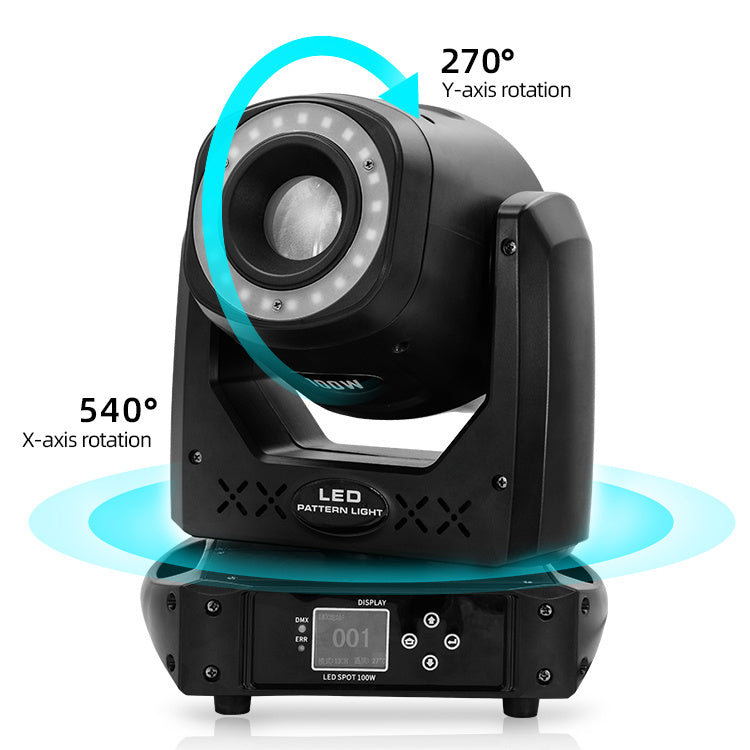 <tc>Betopper</tc> LS105 100W Spotlight Gobo a testa mobile