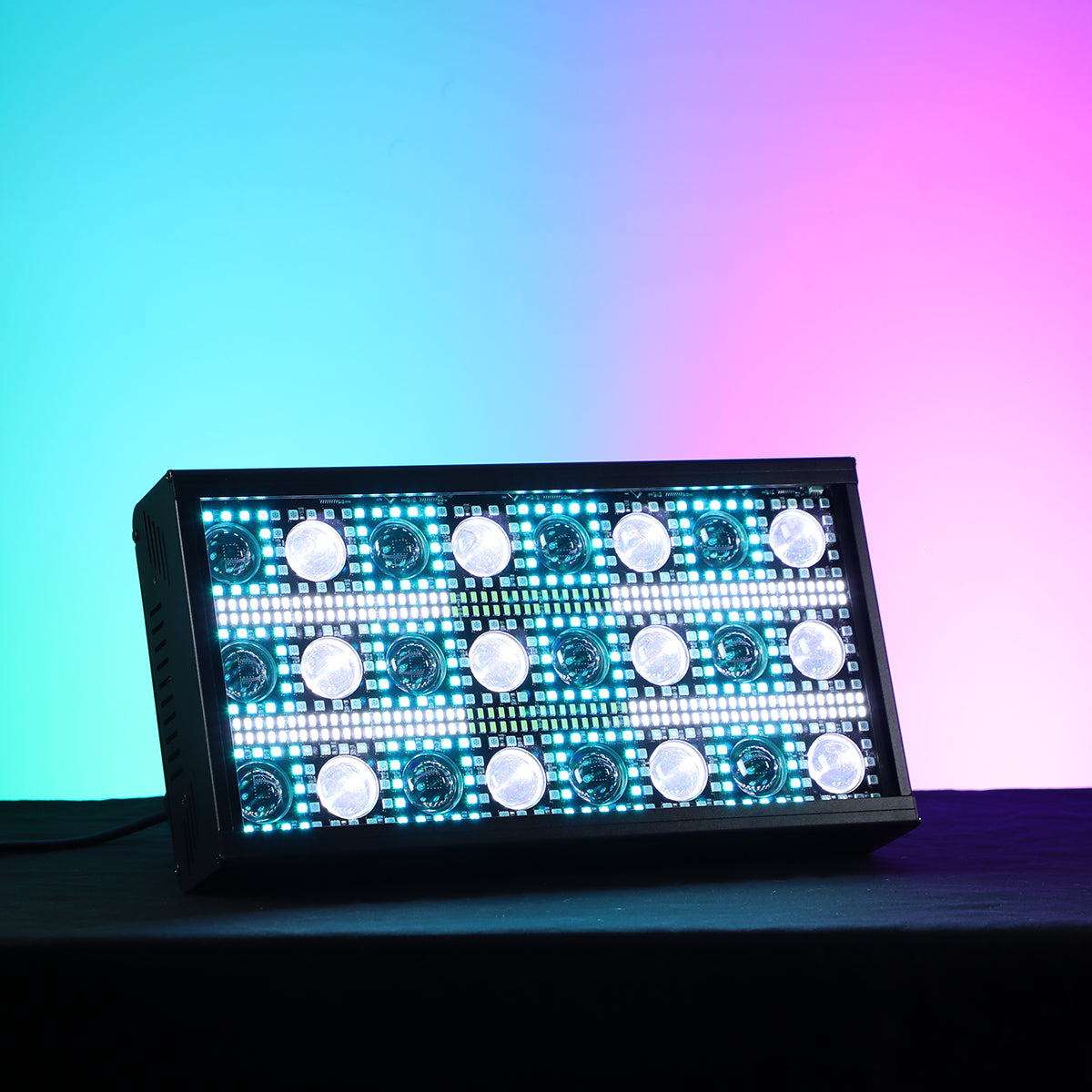 <tc>Betopper</tc> Luci stroboscopiche a effetto Matrix LF2405 da 300 W (8 pezzi)