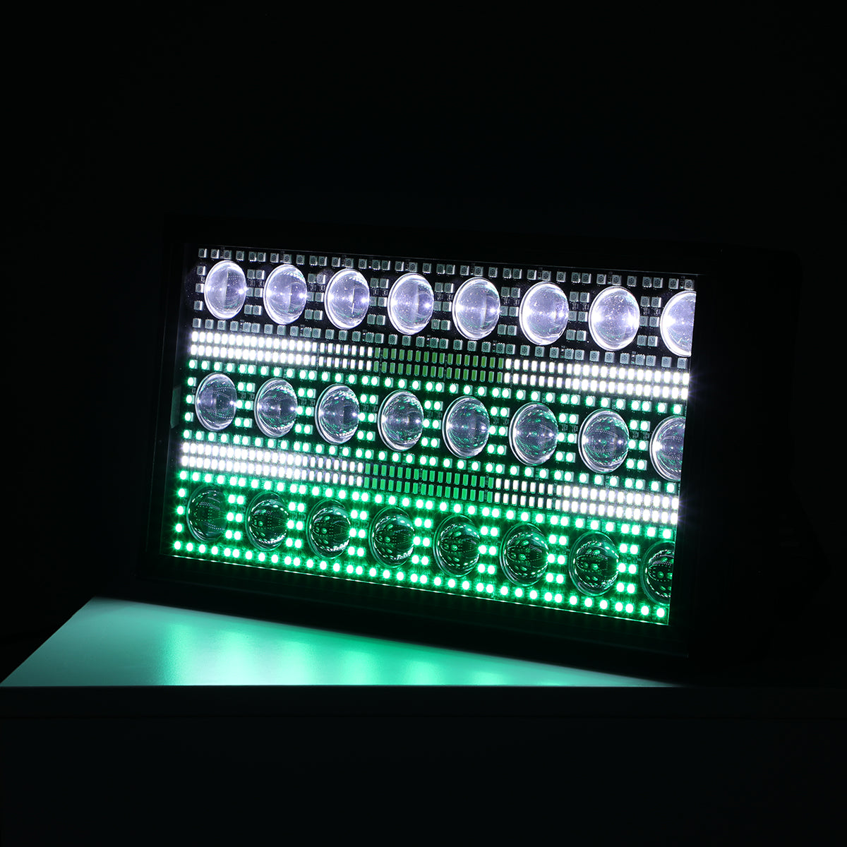 <tc>Betopper</tc> Luci stroboscopiche a effetto Matrix LF2405 da 300 W (8 pezzi)