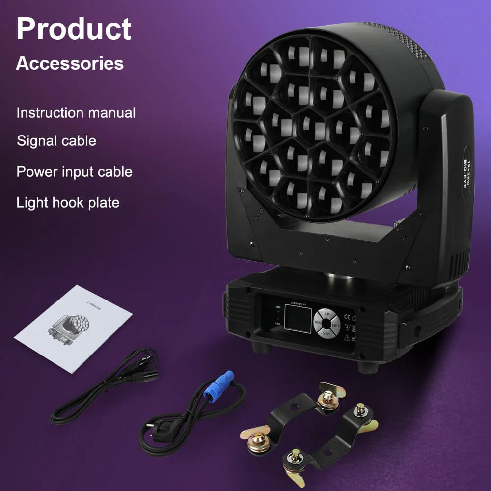 Betopper lm1925 19x25W cabezal en movimiento LED de etapa LED