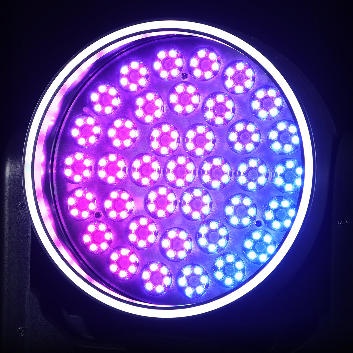 <tc>Betopper</tc> LM1915R 19x15w Wash Moving Head con anello Halo