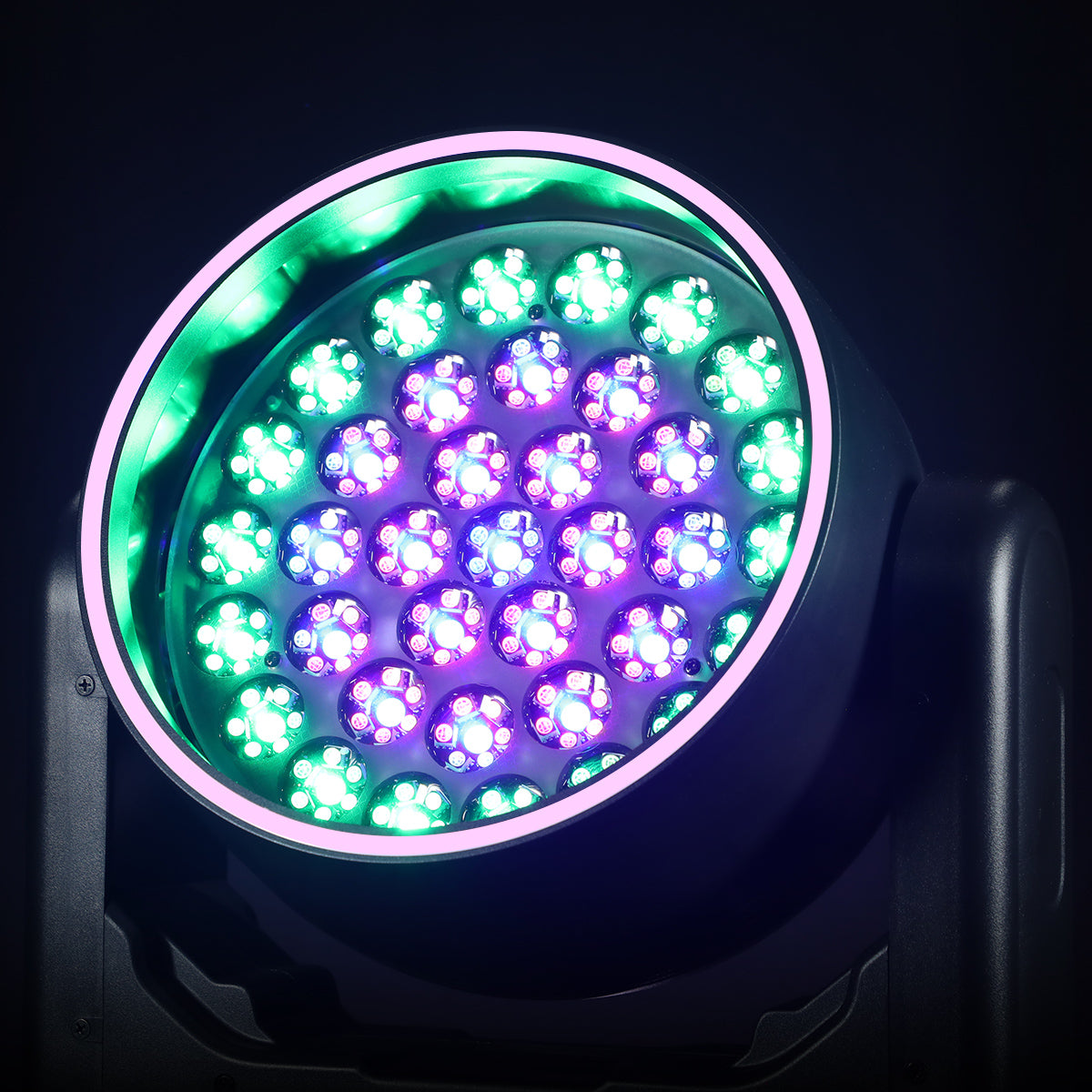 <tc>Betopper</tc> LM1915R 19x15w ウォッシュムービングヘッド(ハローリング付き)