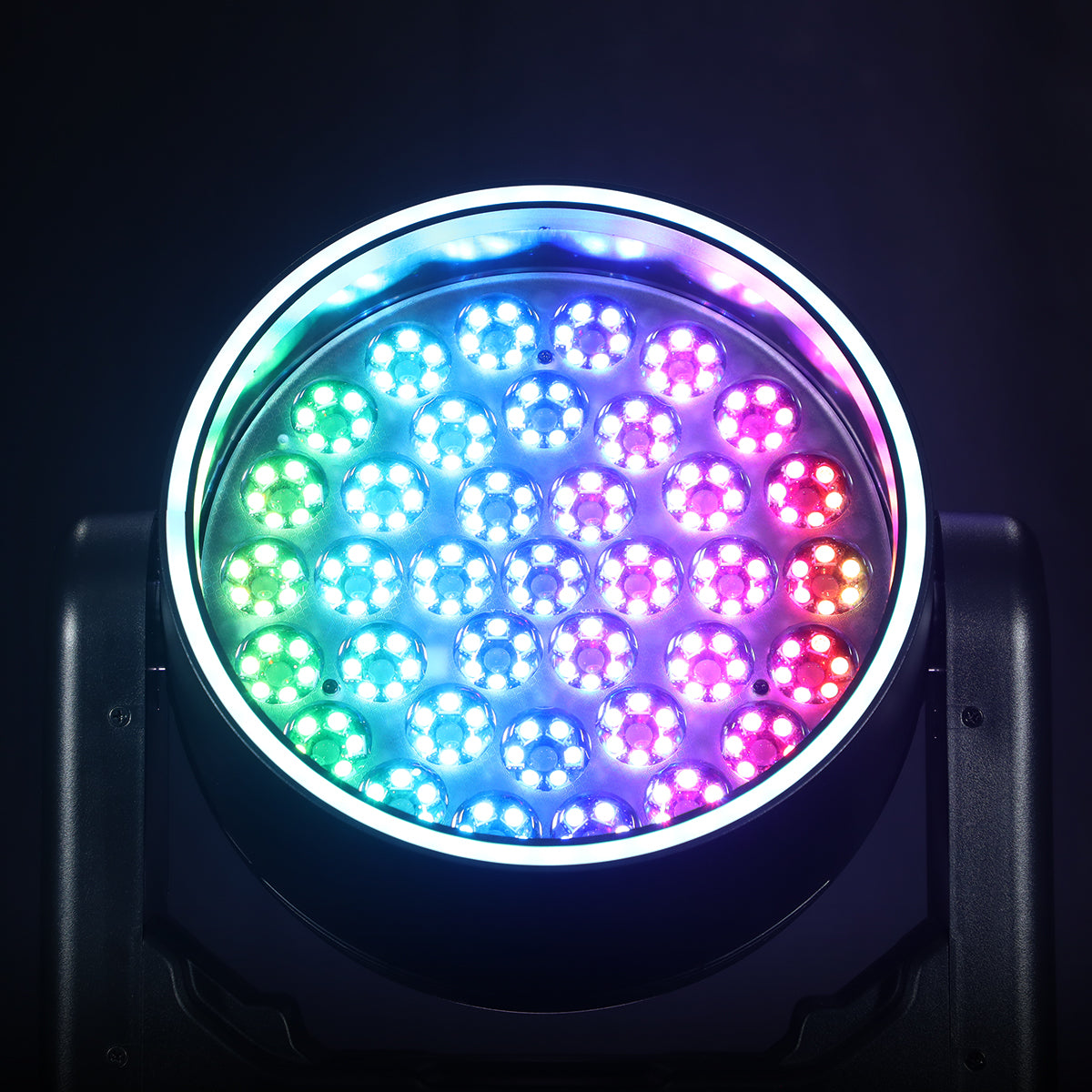 <tc>Betopper</tc> LM1915R 19x15w Wash Moving Head con anello Halo