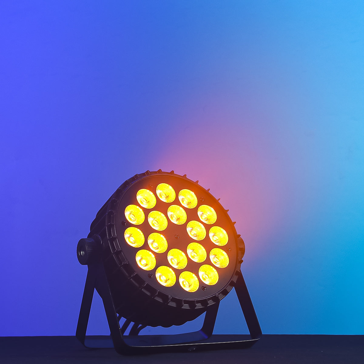 Betopper LPC1818 Upgraded 18x18W Lime Amber UV + RGB LED PAR Light Clearance