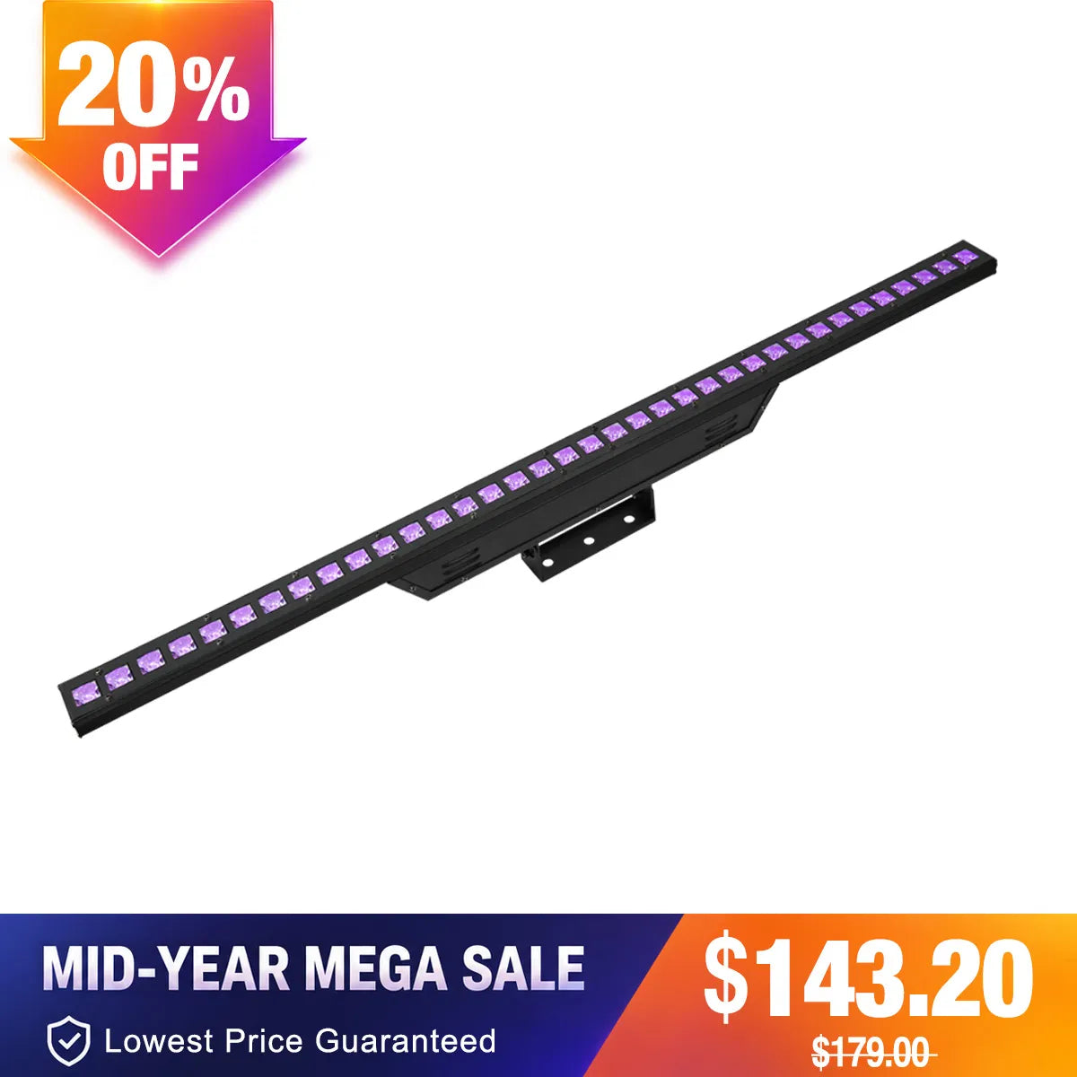 Betopper 36x3w RGB 3-en-1 Luz de lavado de la etapa