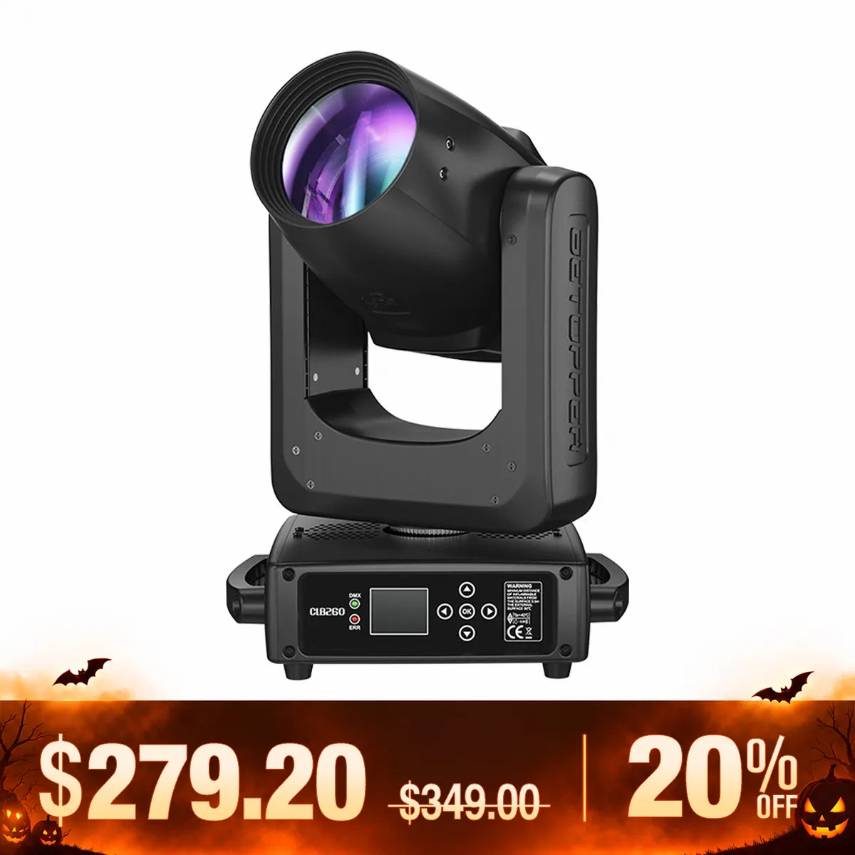 Betopper CLB260-O 9R 260W Pro Moving Head Beam Light