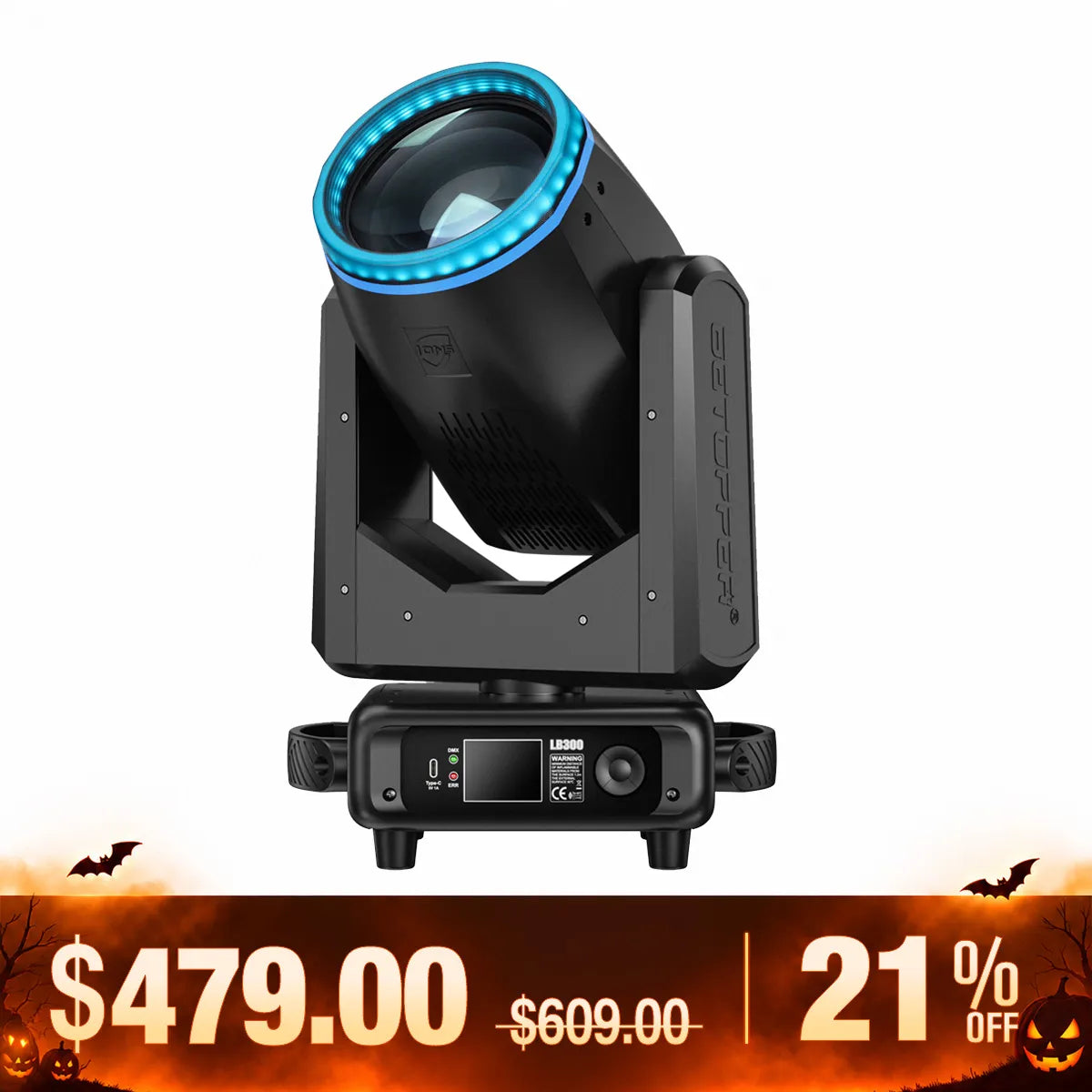 Betopper LB300 300w Beam Moving Head LED Stage Light