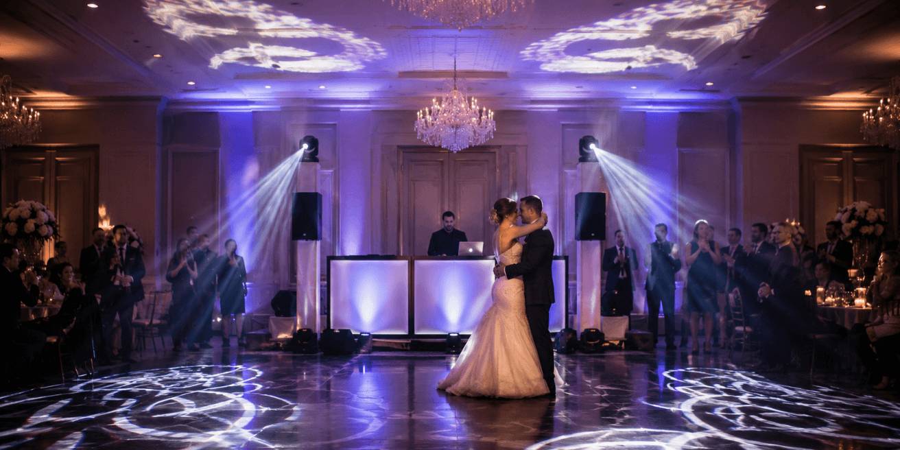 How Much Lighting Should a Mobile DJ Bring to a 150–250 Guest Wedding?