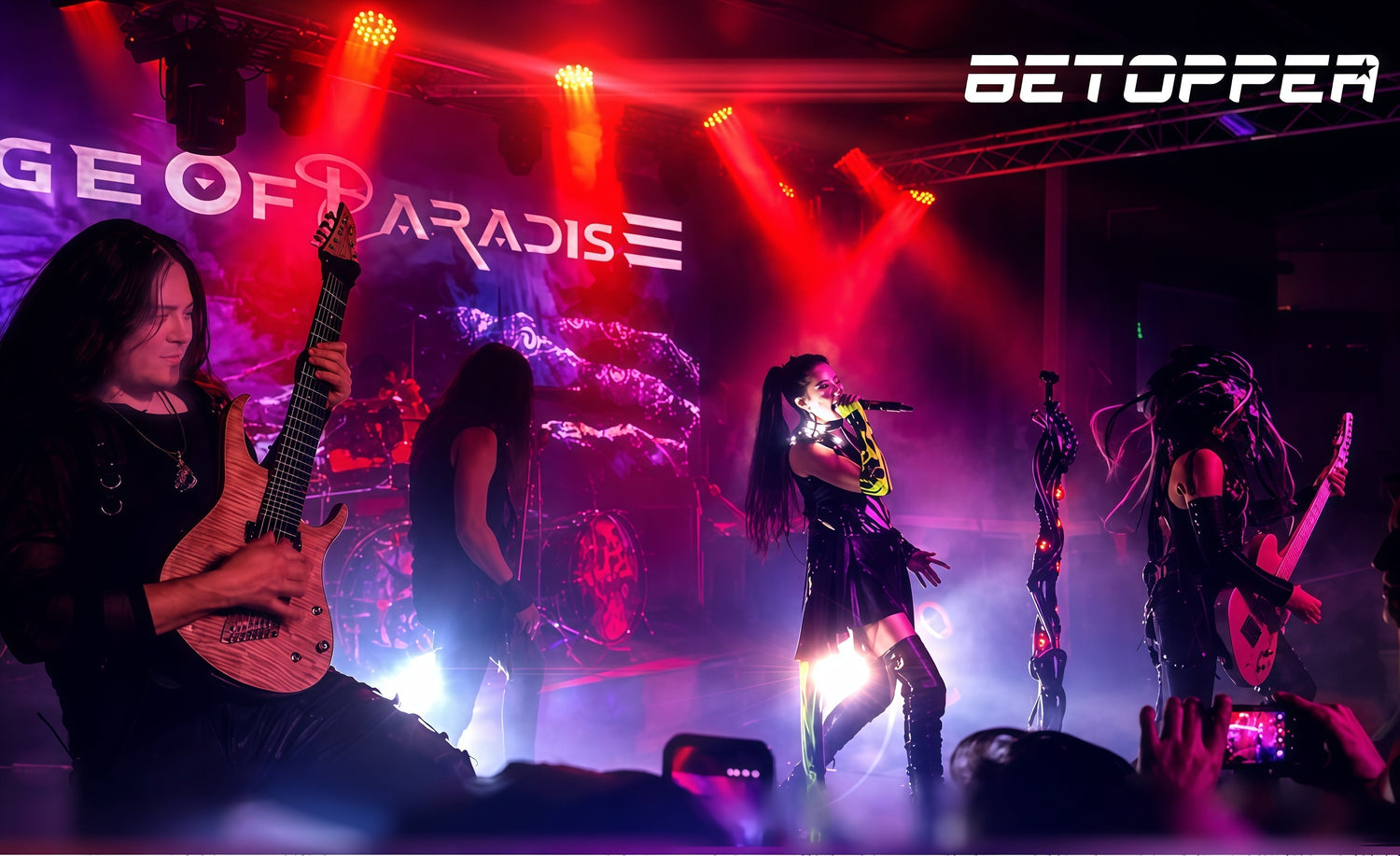 Betopper Supports Edge of Paradise’s North American Tour