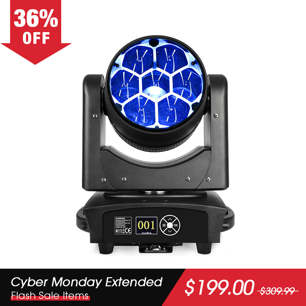 Betopper LM0740 7x40w Wash Moving Head Stage Light