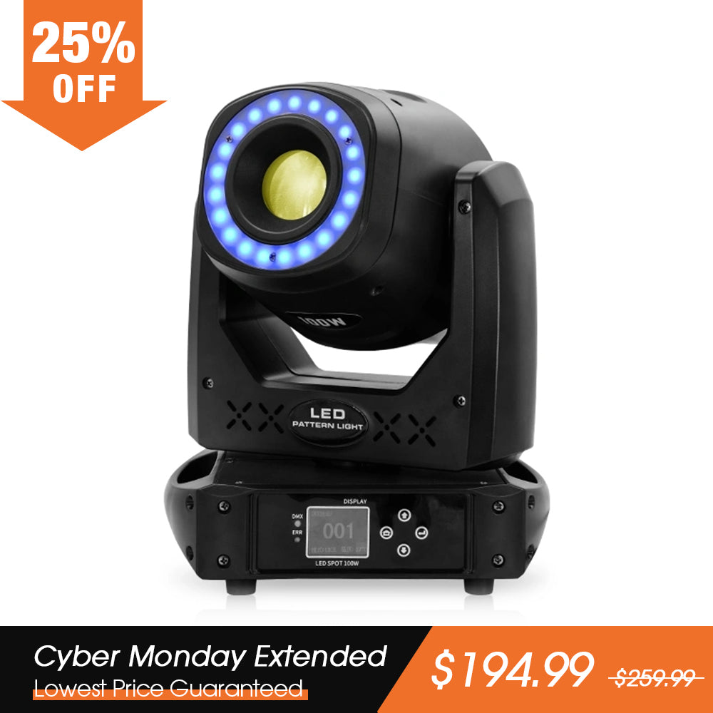 Betopper LS105 100W Cabeza móvil gobo Spotlight