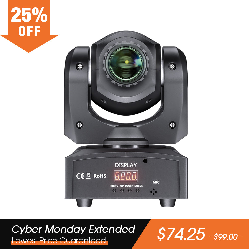 Betopper LS10 10W 8 GOBO MINI MOVIMIENTO CABEZA