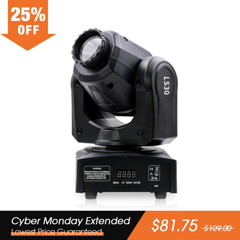 Betopper LS30 30w LED Mini Moving Head Stage Light