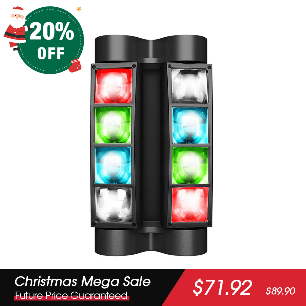 Betopper LM30A 8x3W Mini Spider Moving Head Stage Light