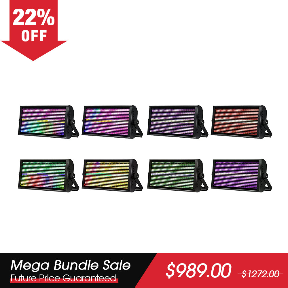Betopper LF4808 260W Matriz Strobe Effect Lights (8pcs)