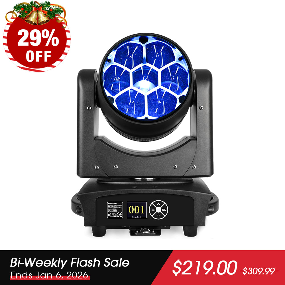 <tc>Betopper</tc> LM0740 7x40w Wash Moving Head Bühnenlicht