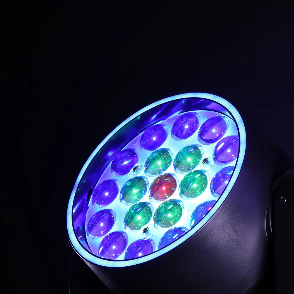 Betopper LM1915R 19x15w Wash Moving Head with Halo Ring (4pcs)