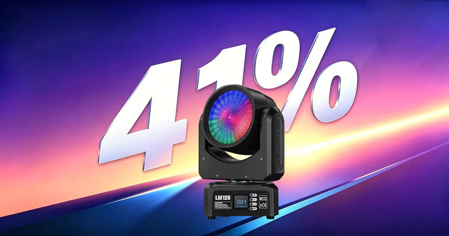 Betopper LM120 Demon's Eye 120W Moving Head DJ Light
