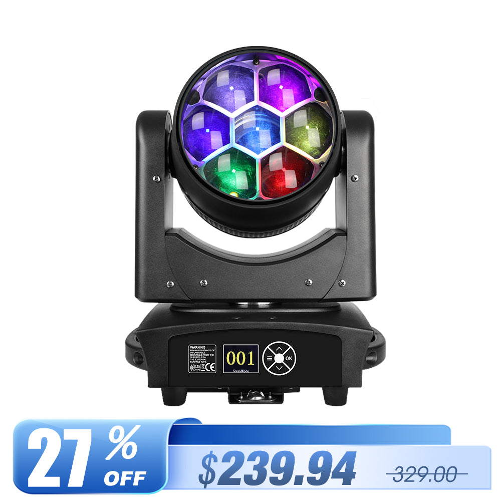 Betopper LM0740 7x40w Wash Moving Head Stage Light