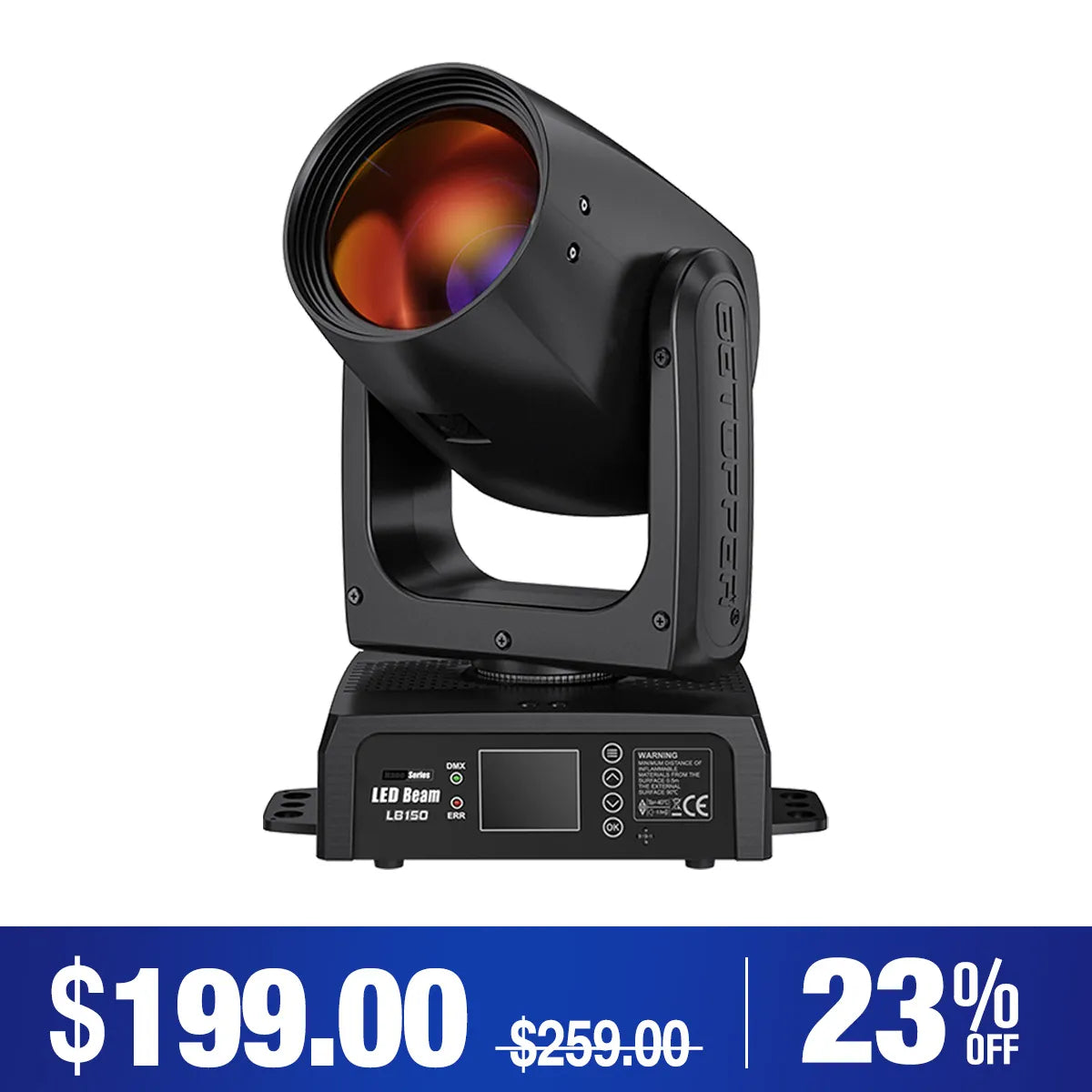 Betopper lb150 150W haz en movimiento de viga LED Etapa LED
