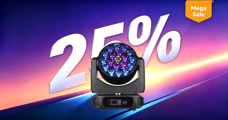 Betopper LM1940 19x40W Moving Head with Pixel Mapping