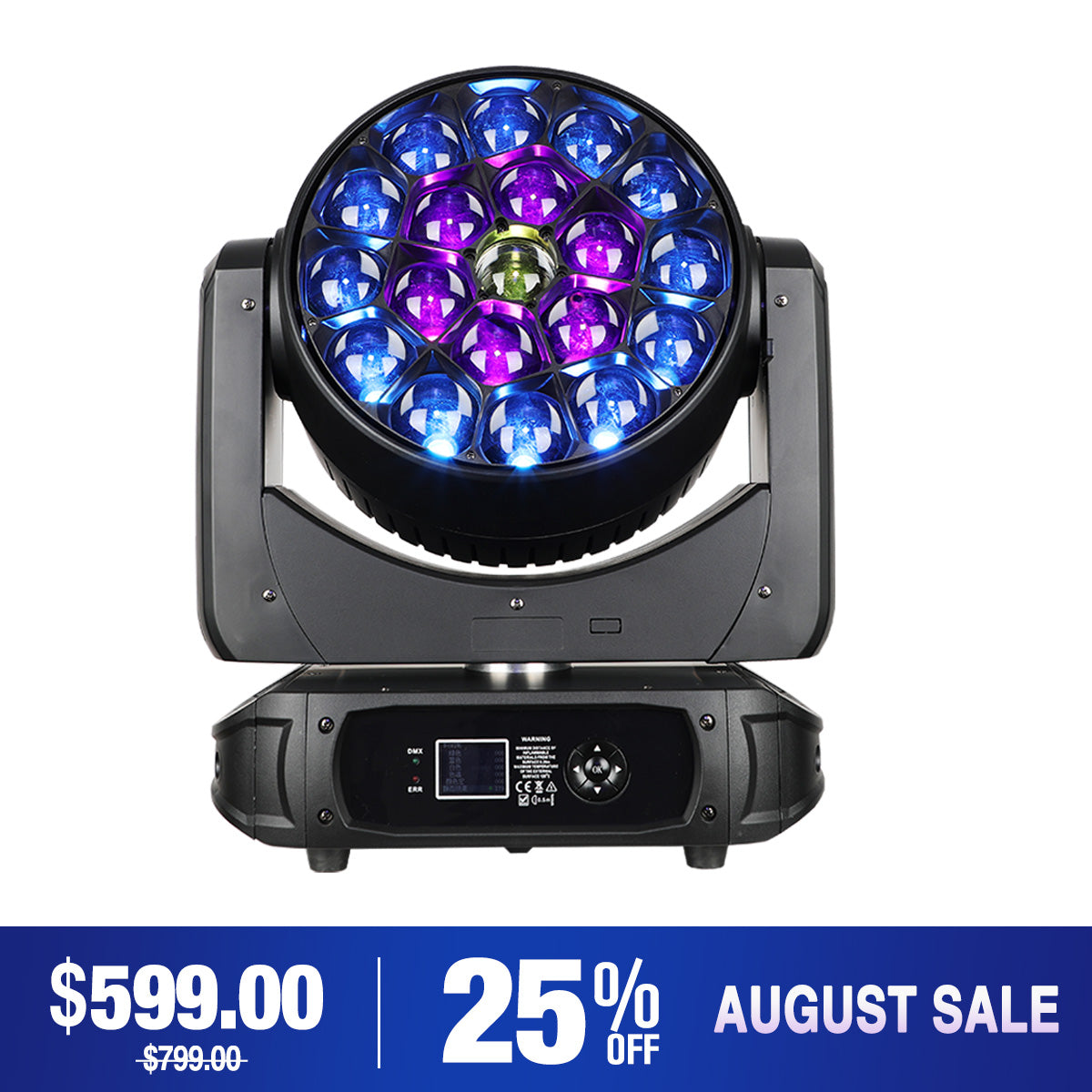 <tc>Betopper</tc> LM1940 19x40w Testa mobile con Pixel Mapping