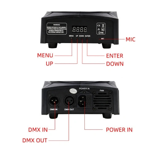 Betopper LS30 30w LED Mini Moving Head Stage Light