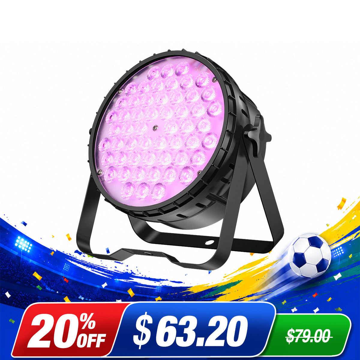 Betopper LPC010N 54x4w High CRI PAR Light