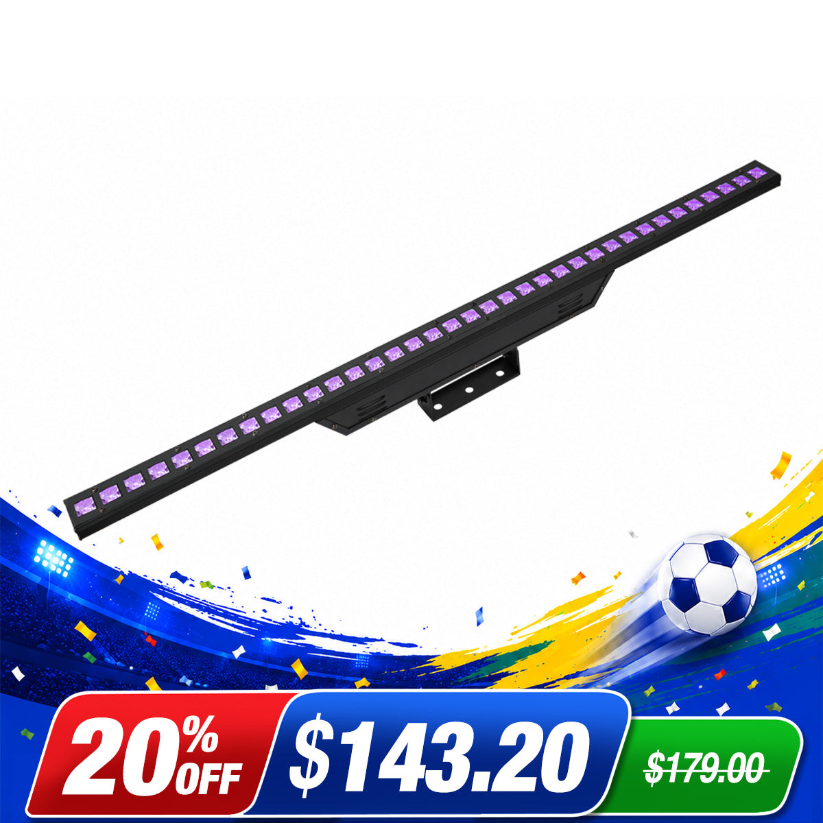 <tc>Betopper</tc> 36x3W RGB 3-IN-1 ステージウォッシュライト