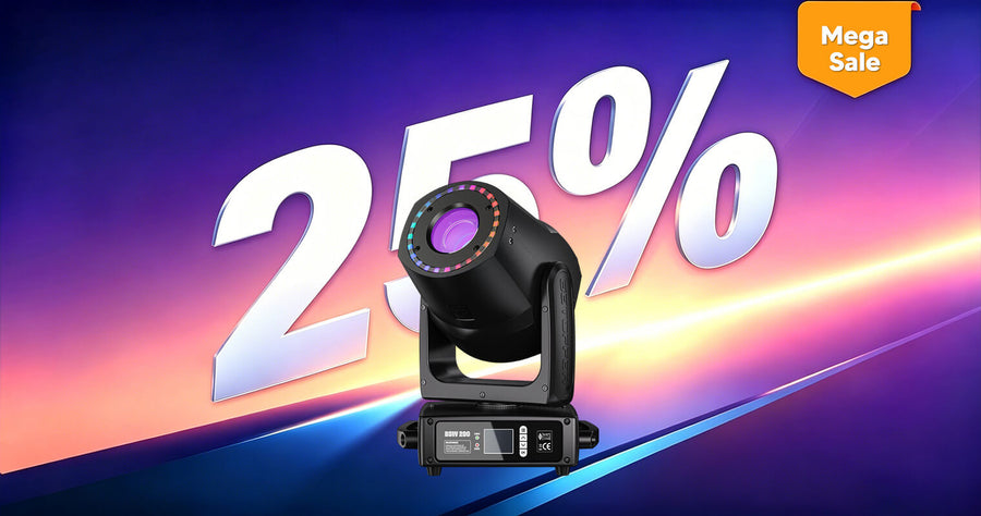 Betopper BSW200 200W Spot Beam Wash Hybrid Moving Head Light