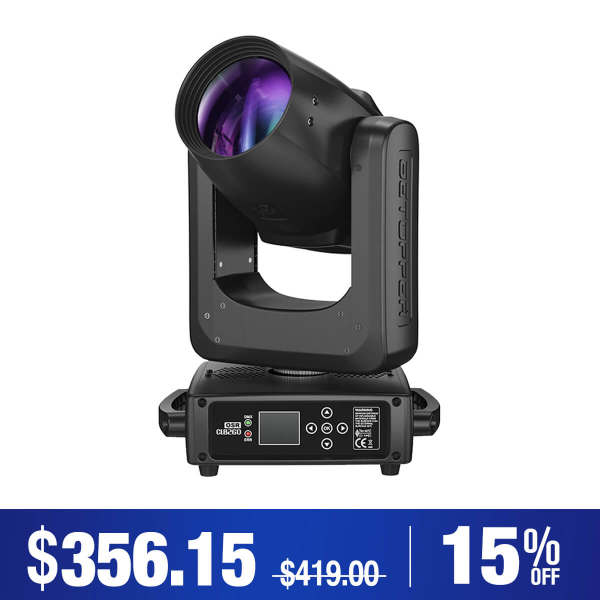 Betopper CLB260-O 9R 260W Pro Moving Head Beam Light