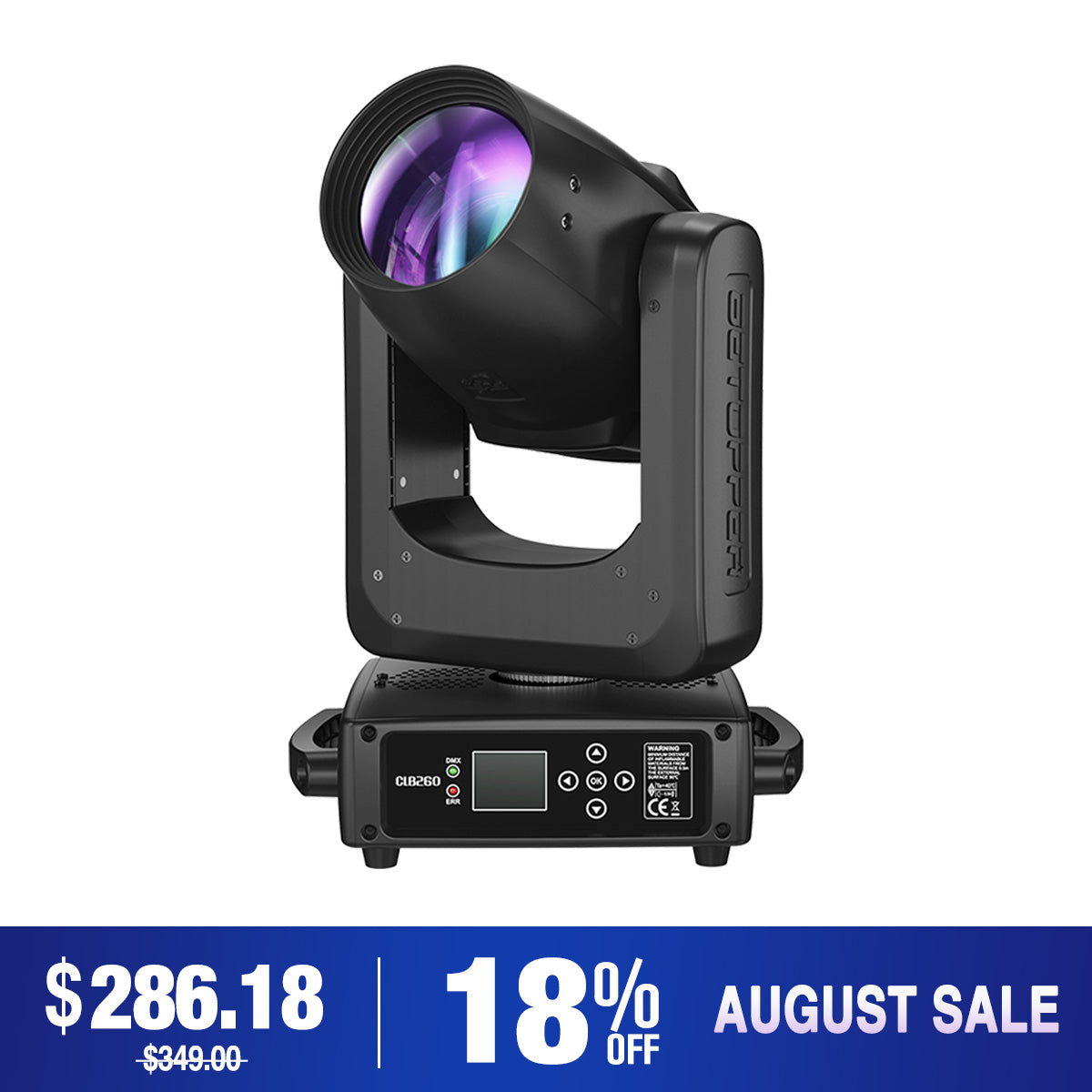 <tc>Betopper</tc> CLB260-O 9R 260w Pro Moving Head Beam Light