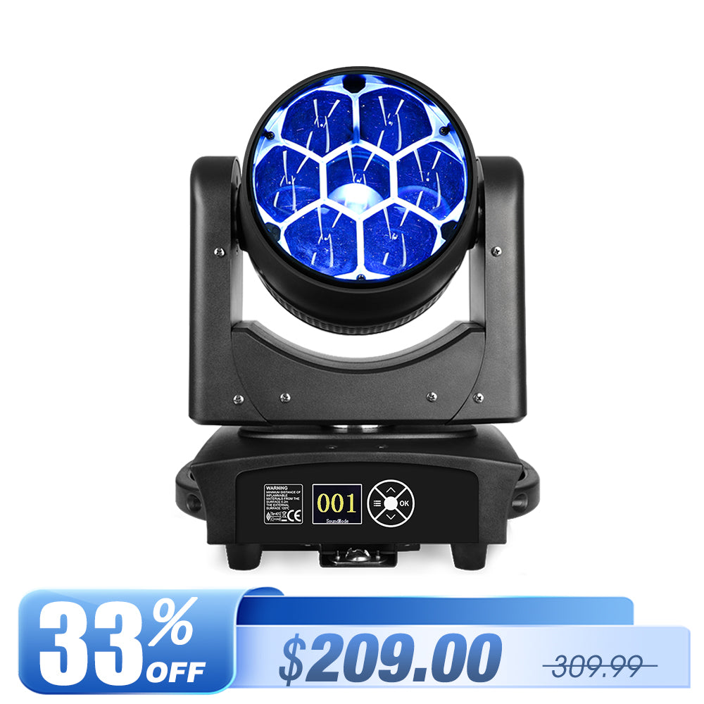 Betopper LM0740 7x40w Wash Moving Head Stage Light
