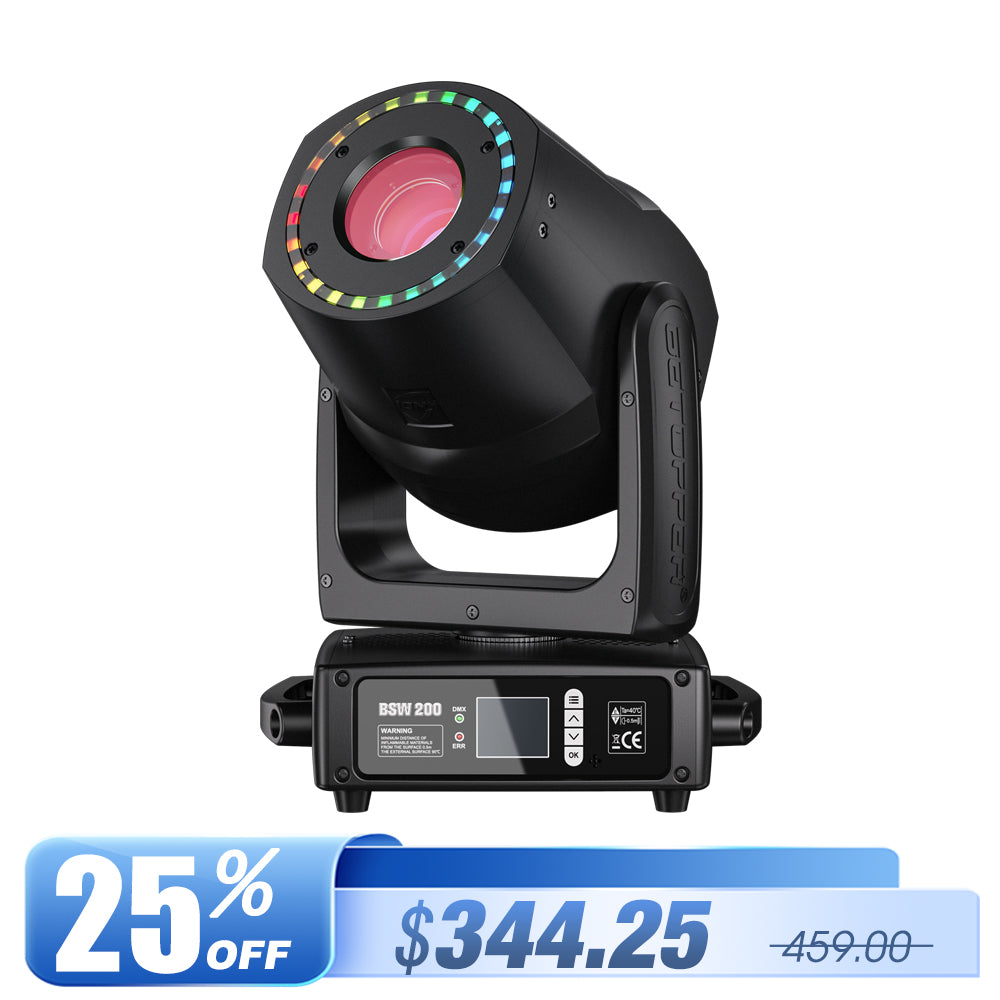 Betopper BSW200 200w Spot Beam Wash Hybrid Moving Head Light