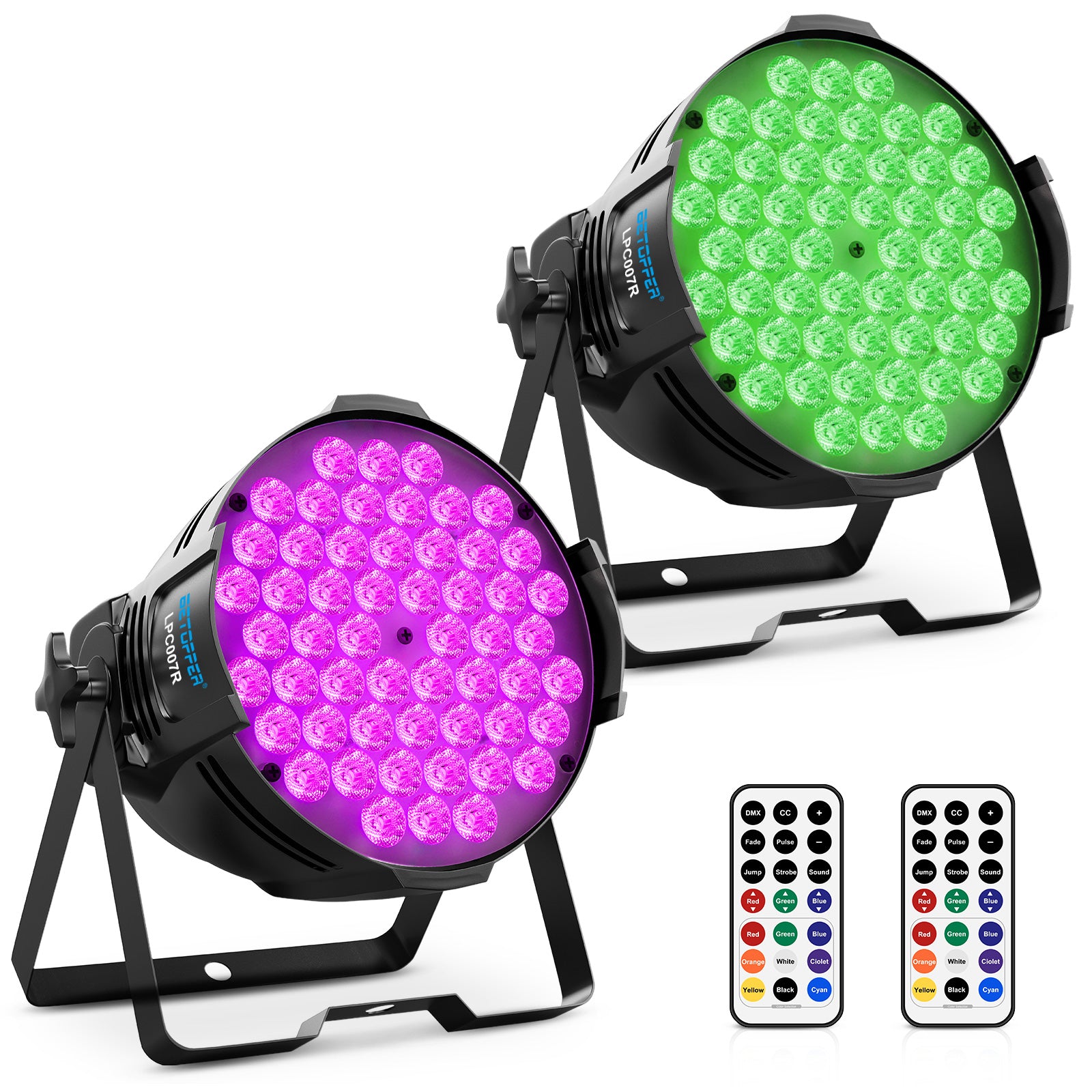 Betopper LPC007R 54x3w RGB LED PAR Light