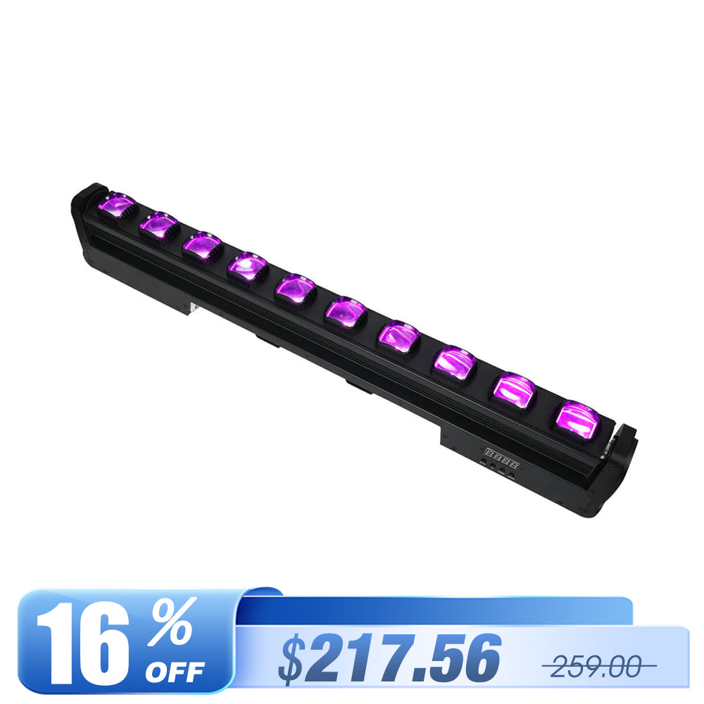 Betopper L1015 10x15w RGBW Moving Beam LED Light Bar